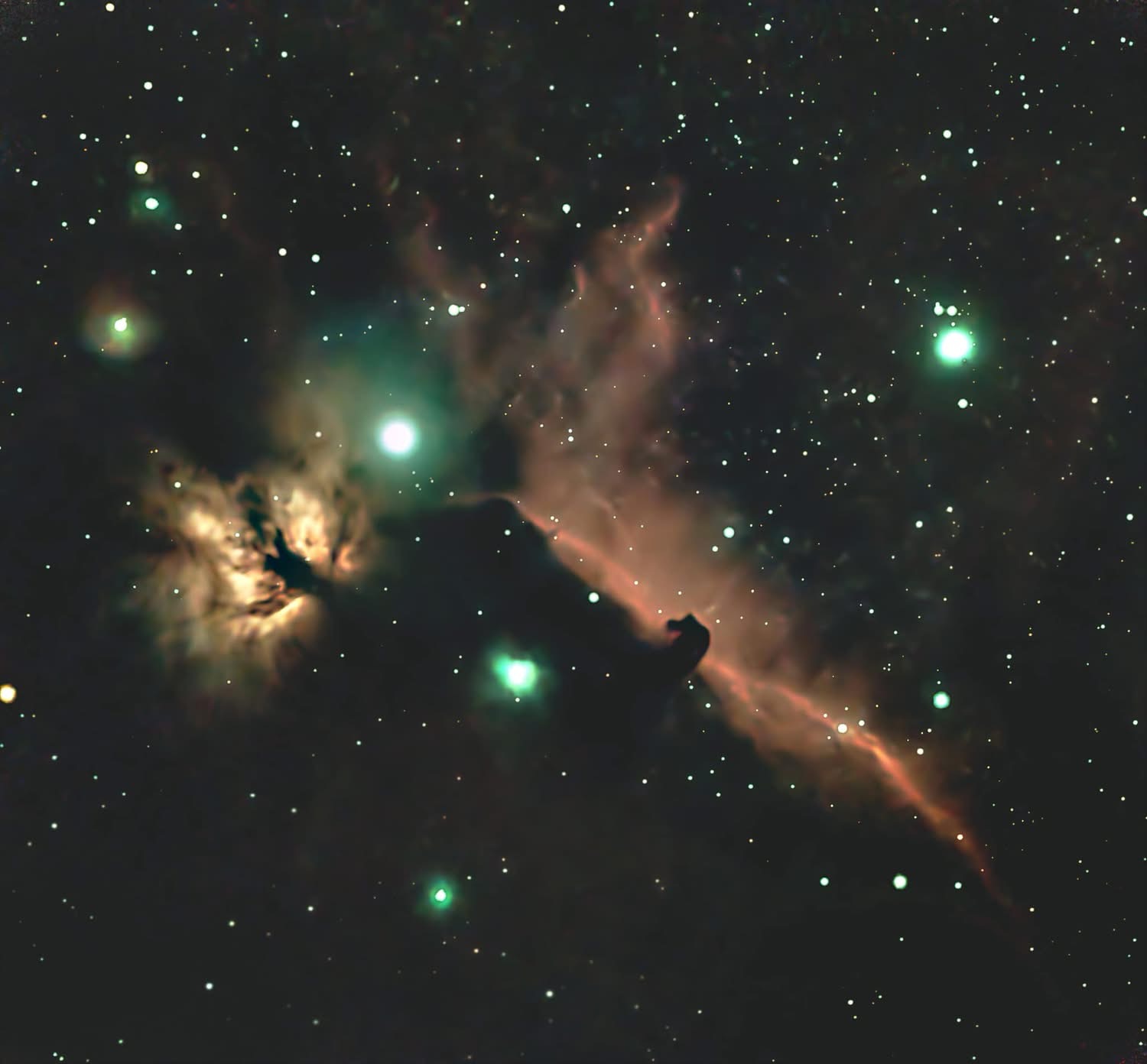 Horsehead Nebula region
