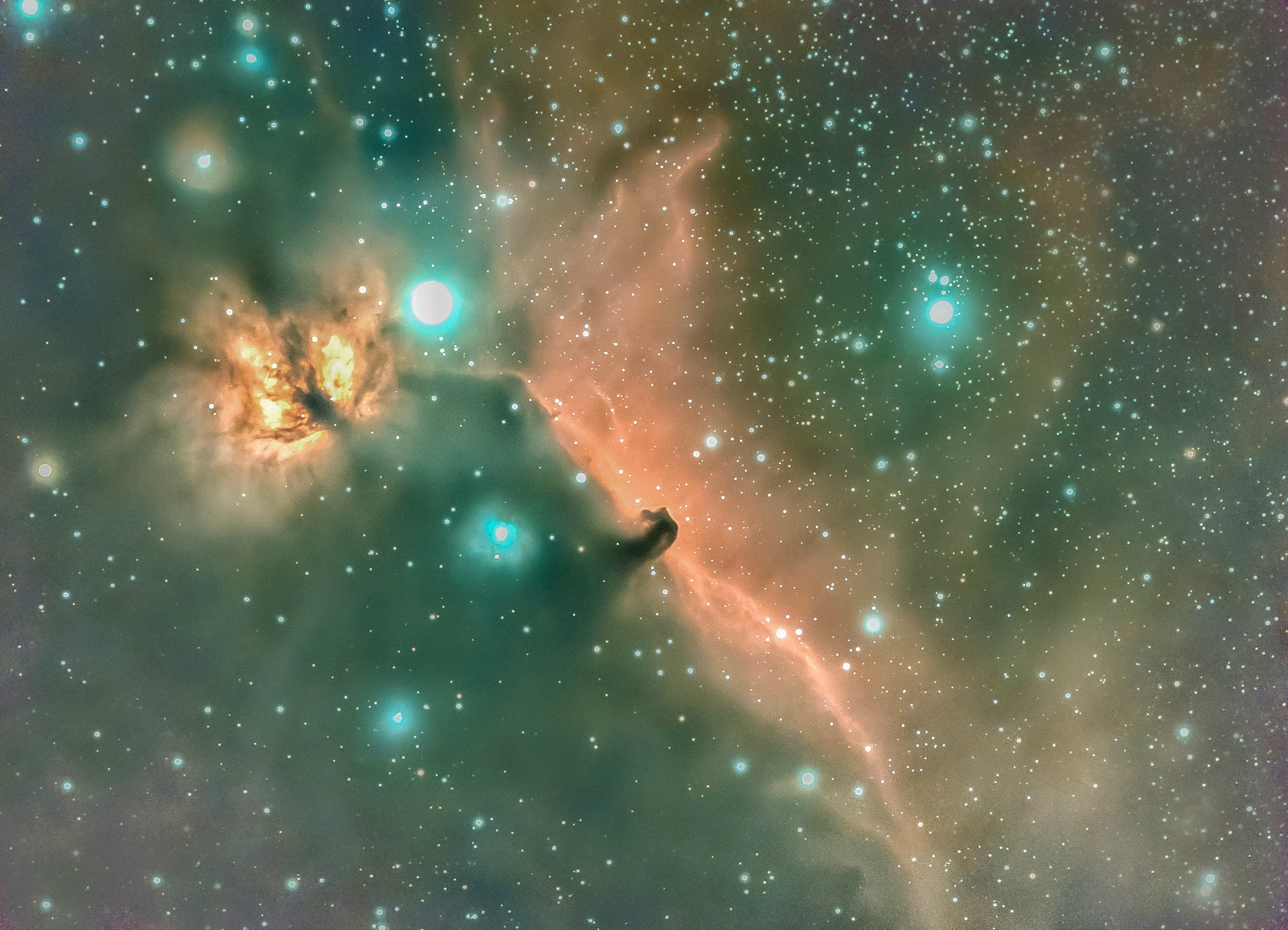 Horsehead Nebula region
